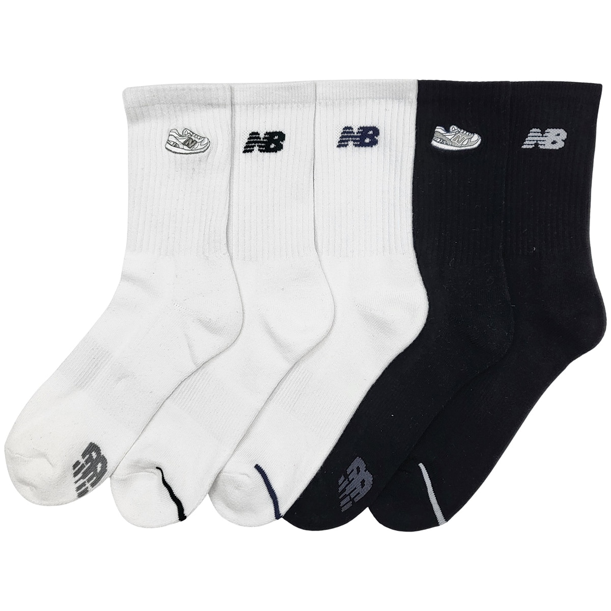 뉴발란스 성인 중목양말 5족 - 6LAS(라지 아쏘트) 뉴발란스 성인 중목양말 5족 - 6LAS(라지 아쏘트)