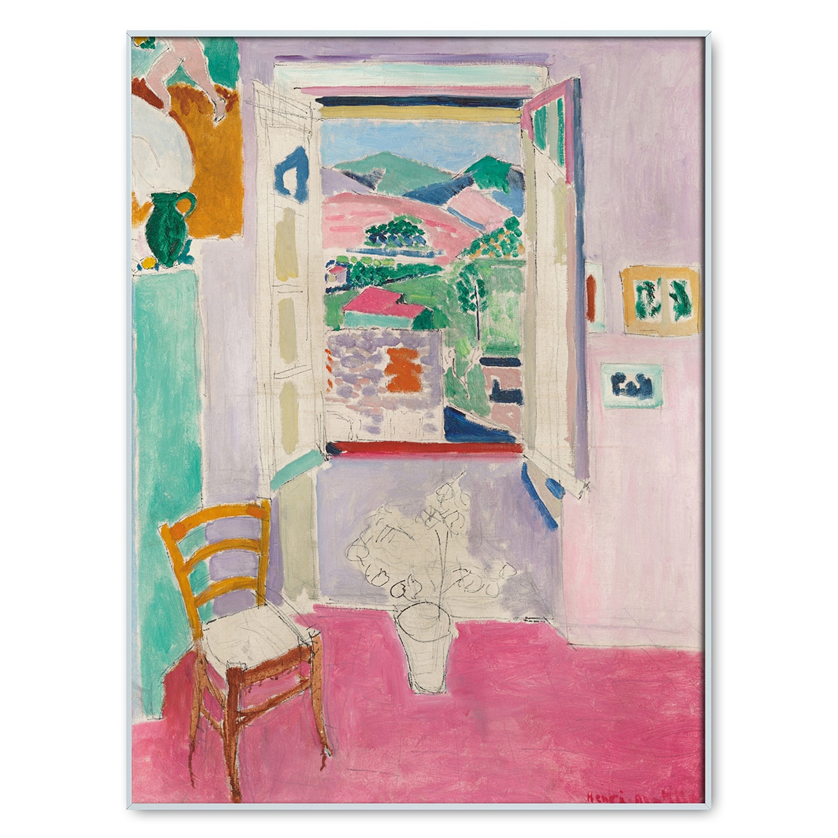 지클레 그림 액자 (80 x 60cm 또는 60 x 80cm) 지클레 그림 액자 (80 x 60cm 또는 60 x 80cm)