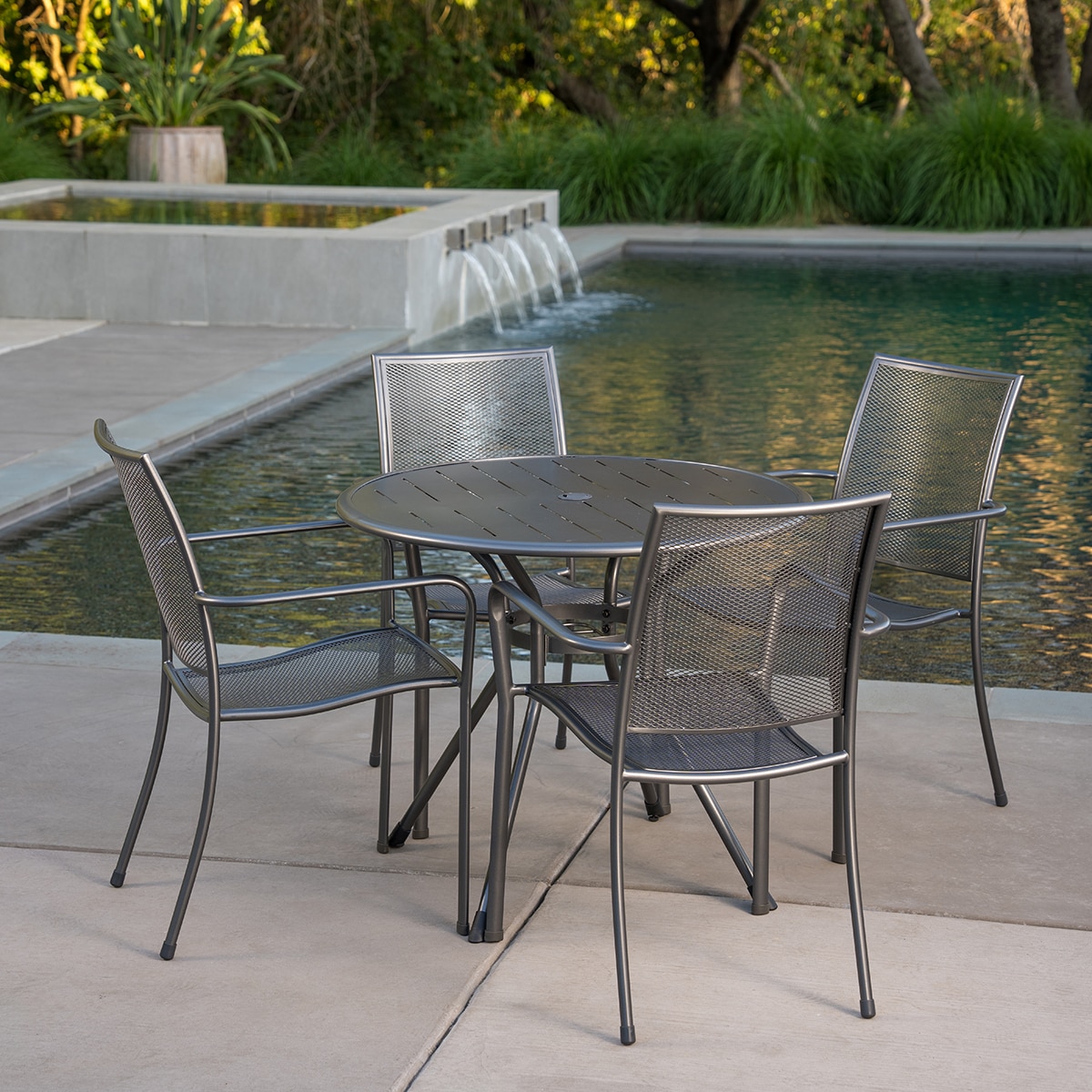 선빌라 루카 메쉬 체어 4-piece