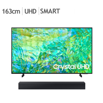 삼성UHD 65 TV KU65UC8070FXKR 163cm (65) + C400