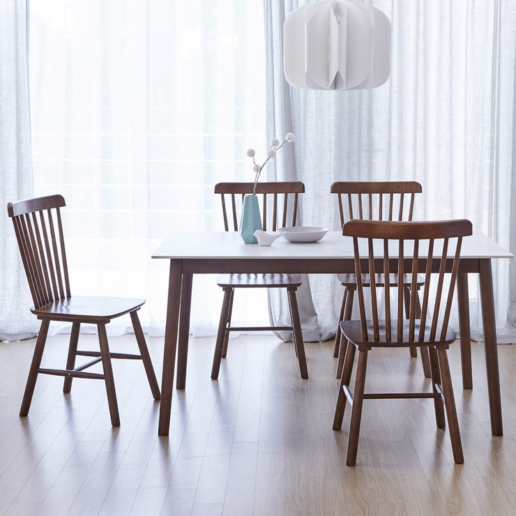 리비니아 TOTO 포세린 세라믹 4인 식탁세트