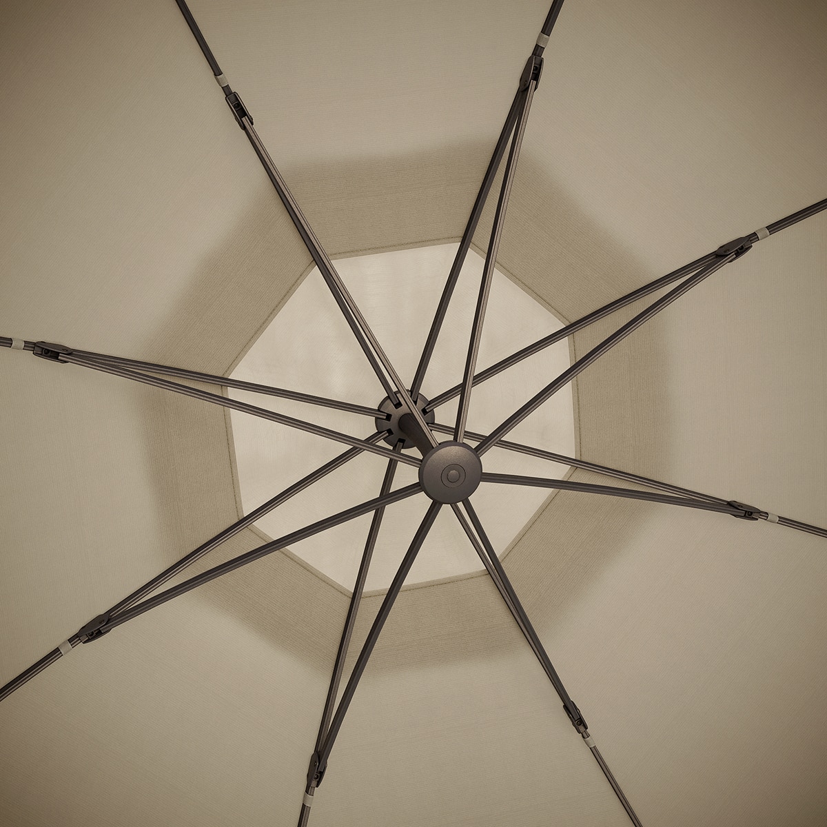 앳레저 캔틸레버 라운드 우산, 지름 3.5m