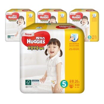 하기스 보송보송 팬티형 5단계 104ct 하기스 보송보송 팬티형 5단계 104ct