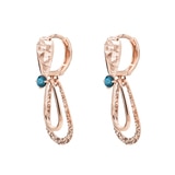 클라베드제이 토파즈 0.13캐럿 귀걸이 14k