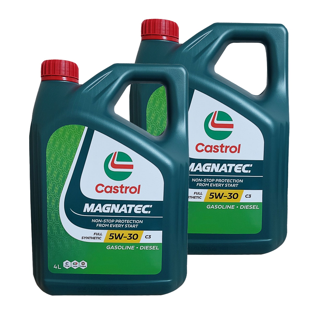 캐스트롤 마그네텍 합성엔진오일 5W-30 4L 2개