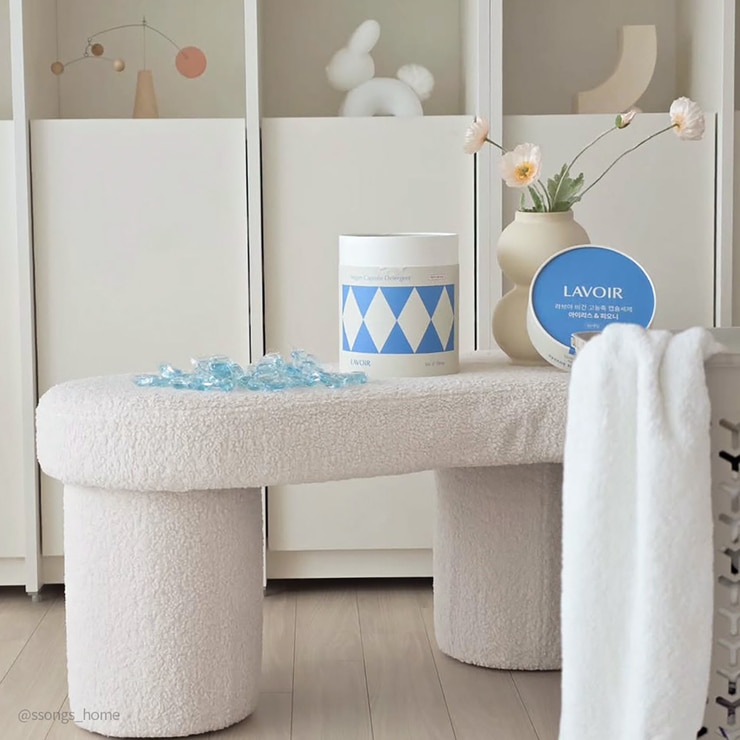 라브아실내건조캡슐세제 아이리스&피오니 60개