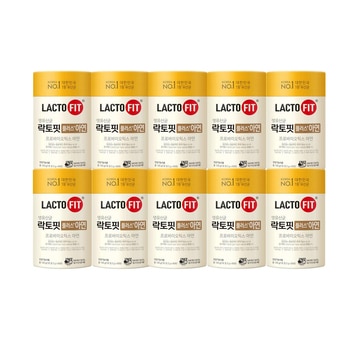 종근당건강 락토핏 플러스 아연 2,000mg x 60포x 10개