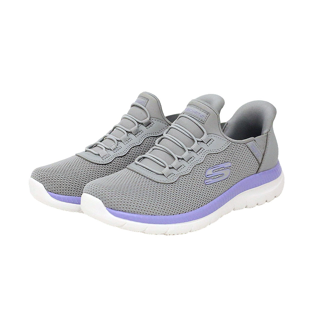 스케쳐스 여성 스위프트핏 운동화 - 그레이 스케쳐스 여성 스위프트핏 운동화 - 그레이