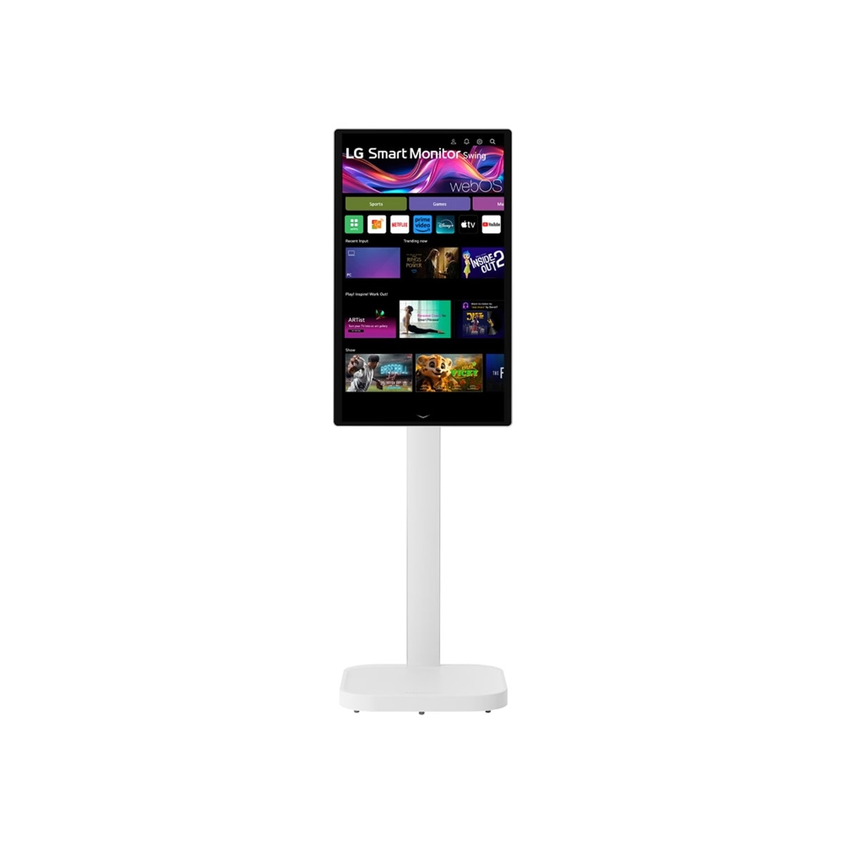 엘지 스마트모니터 스윙 UHD IPS 모니터 80cm (32)