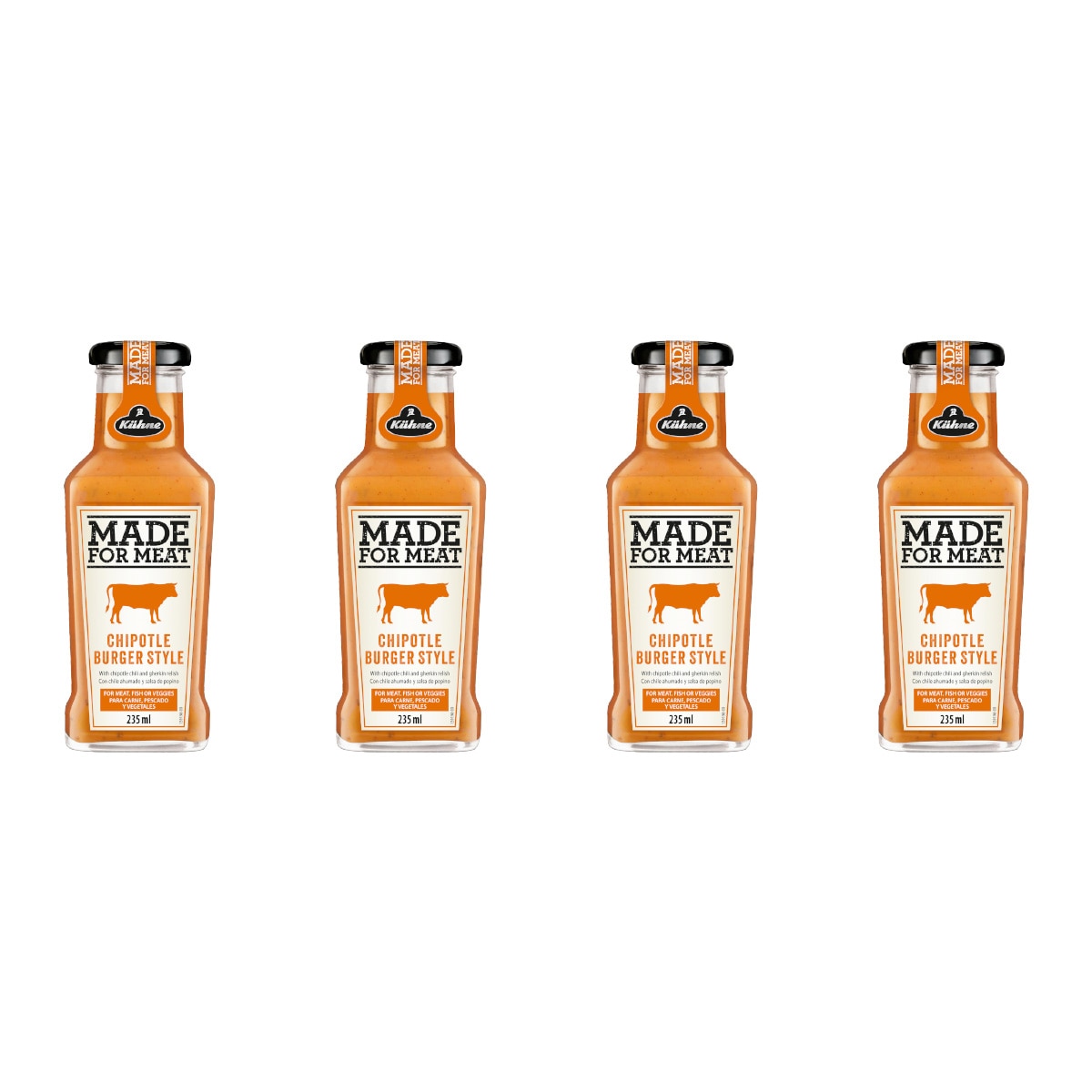 퀴네 치폴레 버거소스 235ml x 4