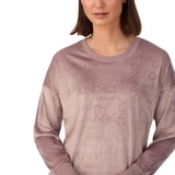 DKNY 여성 플러시 라운지 상하의 세트 - 토프 DKNY 여성 플러시 라운지 상하의 세트 - 토프