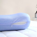 에이프릴앳홈 땅콩형 냉감 베개 2P - 블루