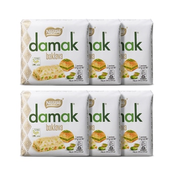 DAMAK 바클라바 화이트 스퀘어 60g X 6