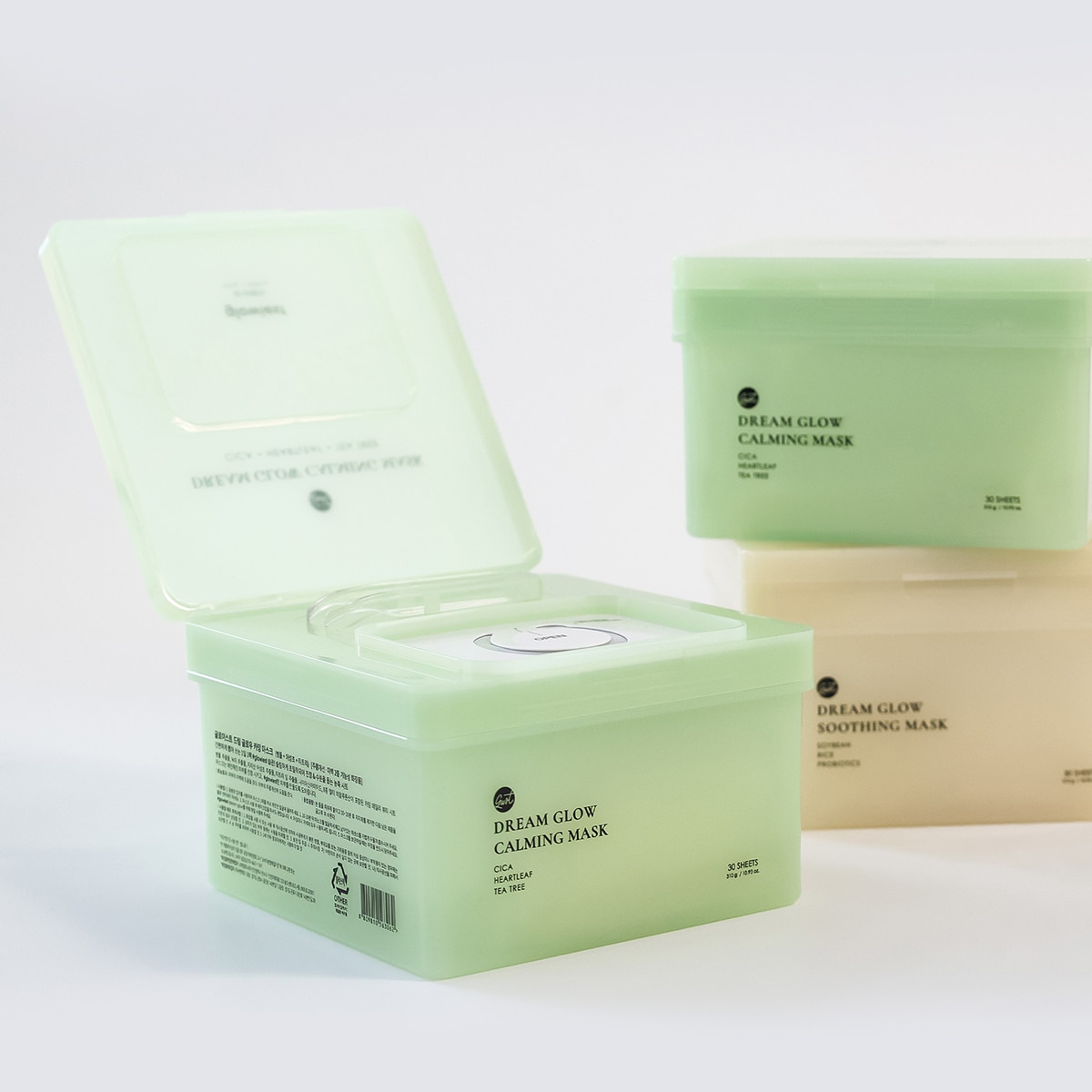 글로이스트 드림 글로우 뷰티 마스크팩 60 매 - 카밍+수딩