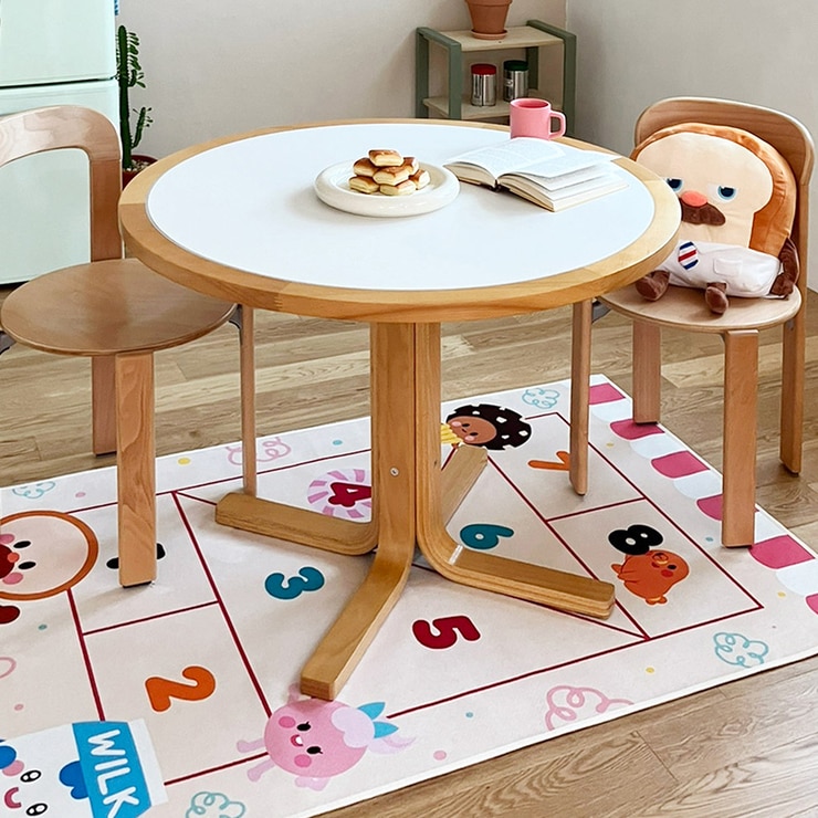 한일카페트x브레드이발소 키즈 러그 150x200cm - 사방치기