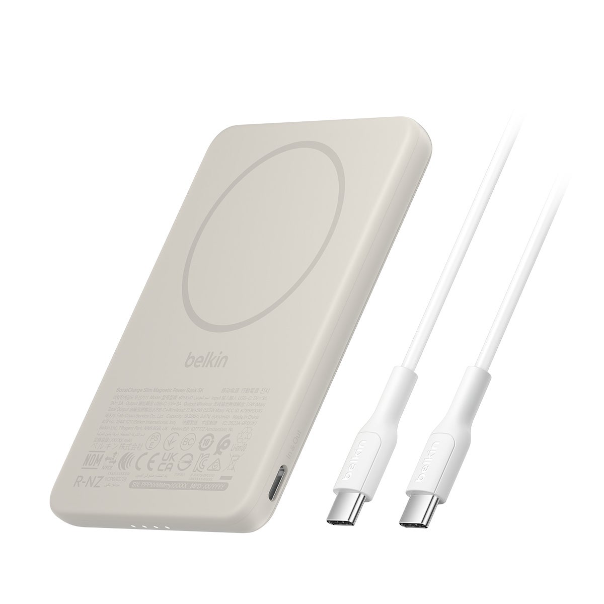 벨킨 5000mAh 초슬림 마그네틱 보조배터리 2PK