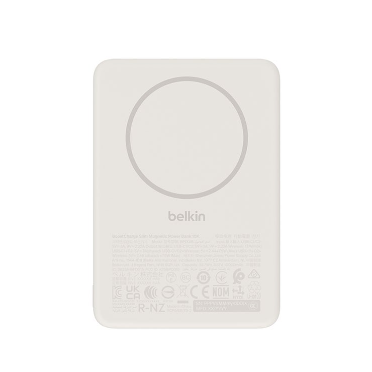 벨킨 10000mAh 초슬림 마그네틱 보조배터리 2PK - 샌드 벨킨 10000mAh 초슬림 마그네틱 보조배터리 2PK - 샌드