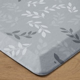 Town & Country 컴포트 겔 주방 매트 50x106cm - 그레이 (리프)