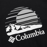 컬럼비아 남성 반소매 티셔츠 - 블랙, L(100)