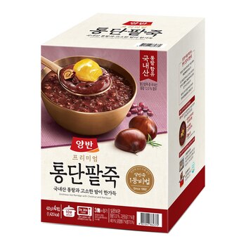 양반 통단팥죽420g x 4 양반 통단팥죽420g x 4