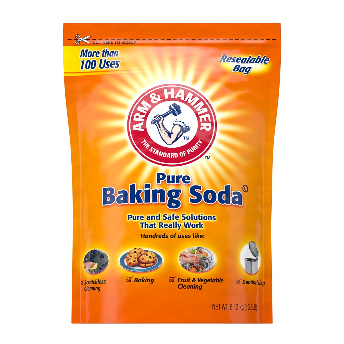 ARM & HAMMER 베이킹소다 6.12kg x 160