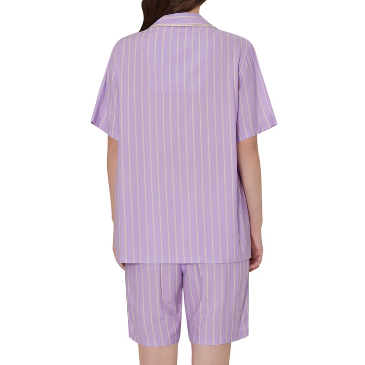 게스 여성 레이온 파자마 세트 - 라벤더, S