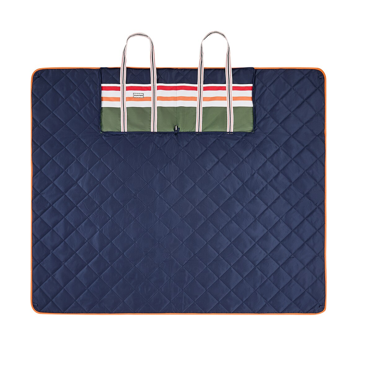 HUNTER 야외용 접이식 담요 겸 매트 152x183cm - 카키