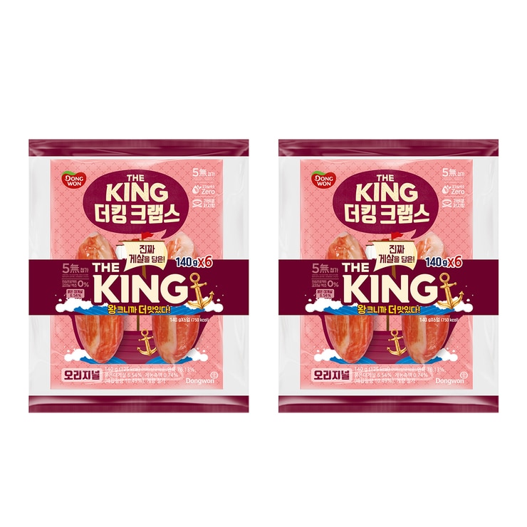 동원 더킹 크랩스 140g x 12 동원 더킹 크랩스 140g x 12
