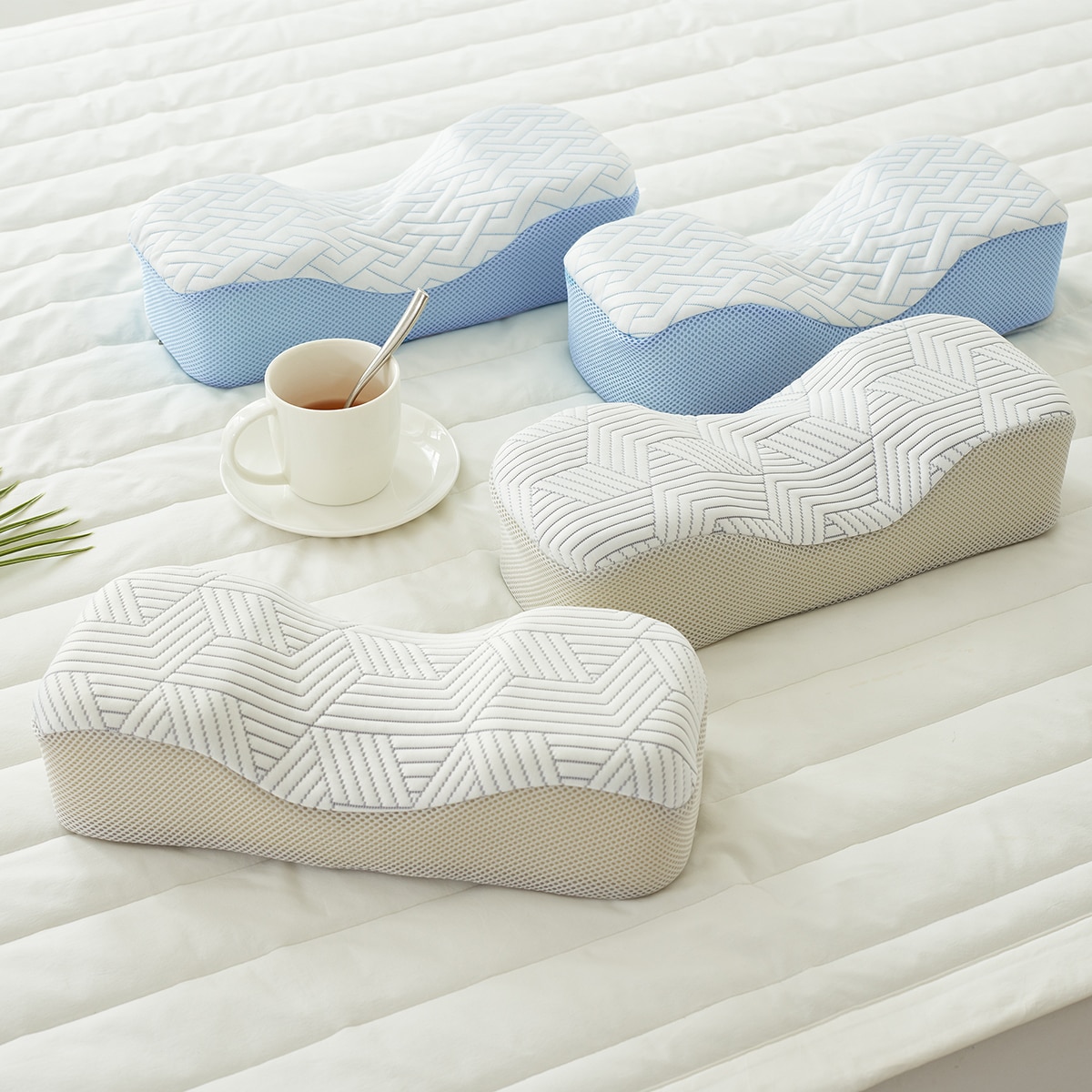 에이프릴앳홈 목편한 냉감 베개 38x16cm