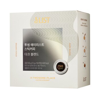 투썸 스틱커피 다크 블렌드 1.1g x 150스틱 투썸 스틱커피 다크 블렌드 1.1g x 150스틱