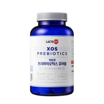 종근당건강락토핏XOS프리바이오틱스츄어블2g x 90정