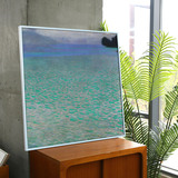 지클레 그림 액자 76x76cm - 클림트, 아테제 호수