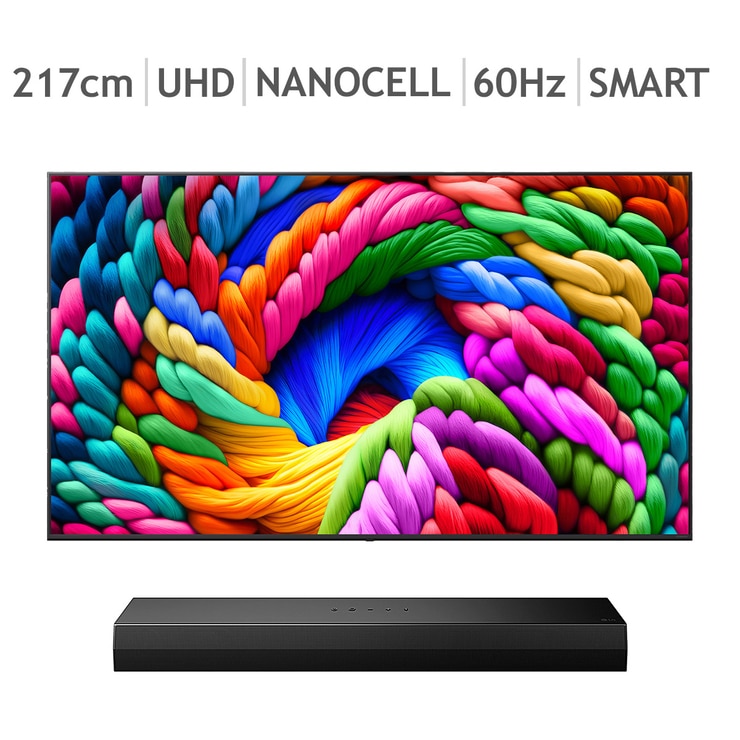 LG 나노셀 AI 86NA1C90AMA 217cm (86) + S20A LG 나노셀 AI 86NA1C90AMA 217cm (86) + S20A
