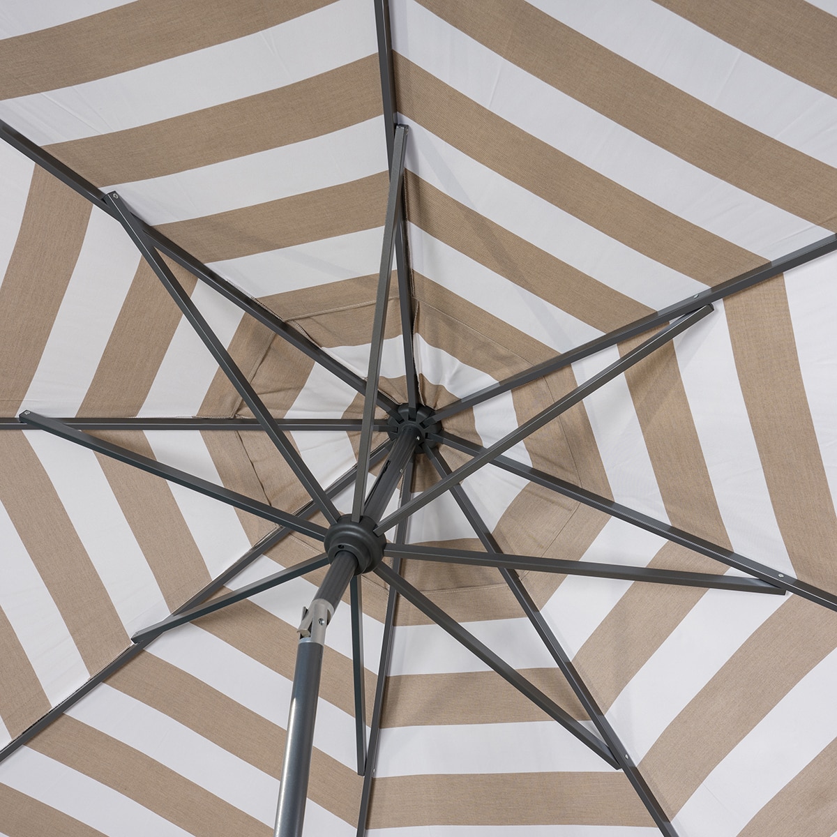 선빌라 정원용 우산지름 2.9m, 탠 스트라이프 선빌라 정원용 우산지름 2.9m, 탠 스트라이프