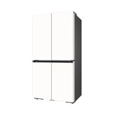 삼성 비스포크 4도어 AI 푸드쇼케이스 냉장고 902L, 에센셜화이트