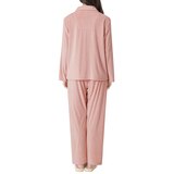 트라이엄프 여성 코듀로이 파자마 세트 - 핑크