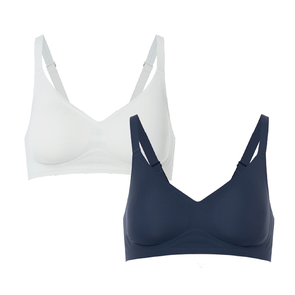 스킨온 여성 플렉시 브라 2매