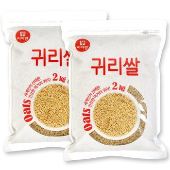 미이랑 국내산 귀리쌀 2kg x 2 (2017년산) 미이랑 국내산 귀리쌀 2kg x 2 (2017년산)