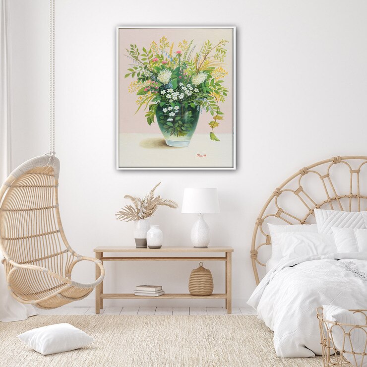 지클레 그림 액자 (80 x 60cm 또는 60 x 80cm) - 사랑스런 야생화