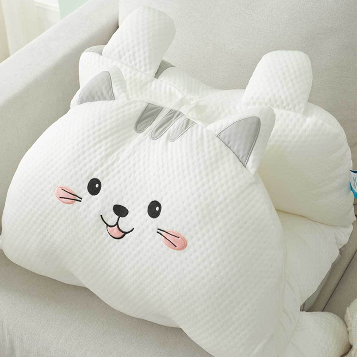 루마인 홈 쿨셸 냉감 플로어 쿠션 - 고양이