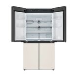 LG 오브제 AI 매직스페이스 냉장고 870L, 글라스 아몬드/토프 LG 오브제 AI 매직스페이스 냉장고 870L, 글라스 아몬드/토프