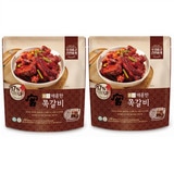 궁 매콤한 쪽갈비 800g x 2 + 떡 140g x 2 x 2팩