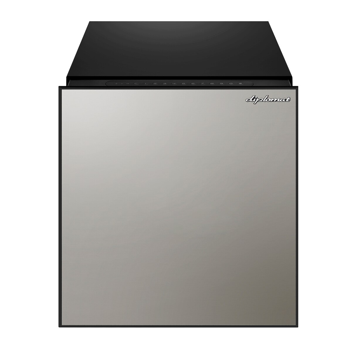 디프로매트 프리미엄 금고 36L HN500 - 바디 블랙, 패널 실버