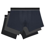 엘르 남성 스포츠 브리프 3 매 - 네이비/챠콜/블랙, XXL(110)