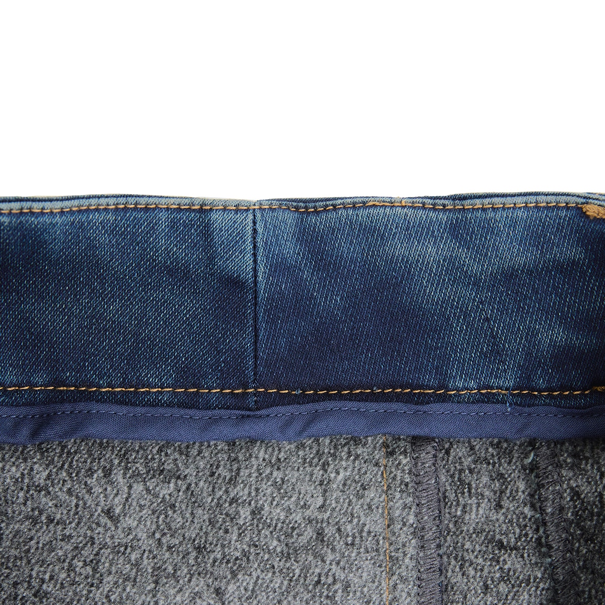 마리끌레르 여성 기모 밴딩 청바지