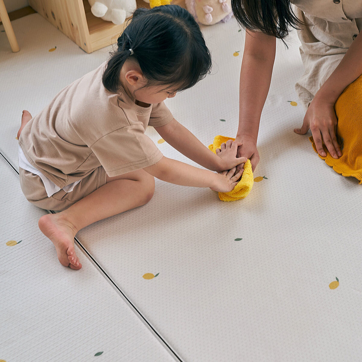 고려화학 PVC 놀이방 매트 230 X 140 X 1.5cm - 레몬드랍