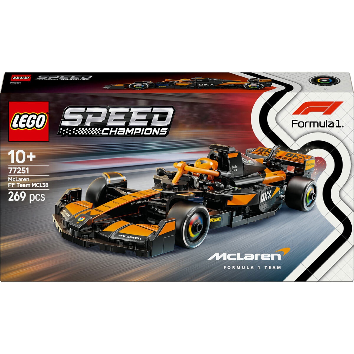 레고 McLaren F1 Team MCL38 경주용 자동차 77251