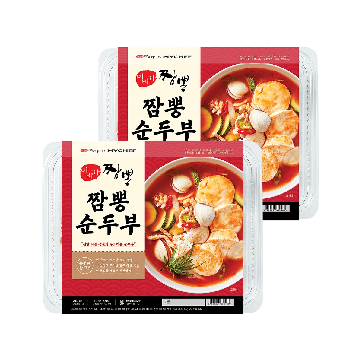 마이셰프이비가짬뽕순두부1,025g X 2ea