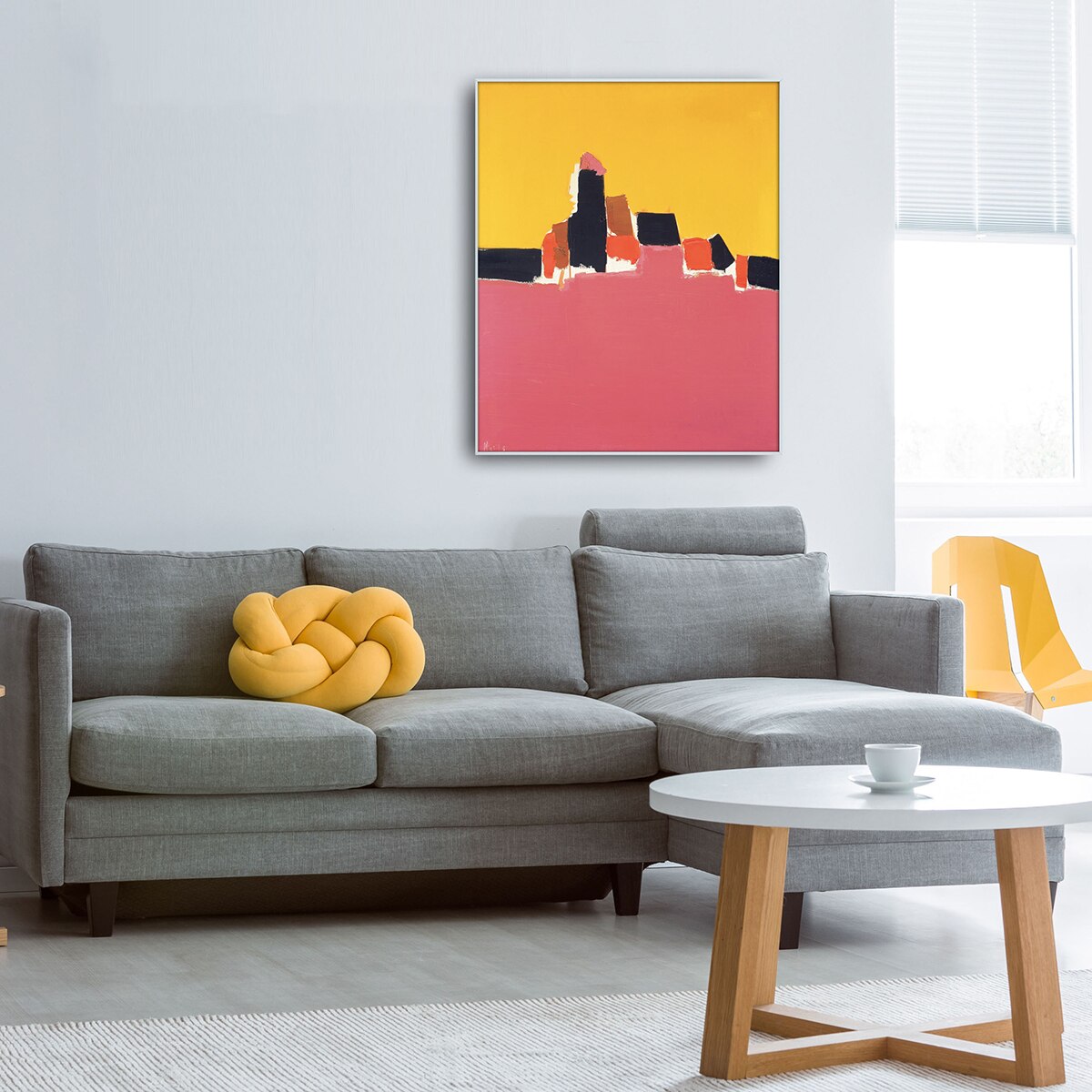 지클레 그림 액자 (80 x 60cm 또는 60 x 80cm) - 니콜라스 드 스탈, 시러큐스 지클레 그림 액자 (80 x 60cm 또는 60 x 80cm) - 니콜라스 드 스탈, 시러큐스