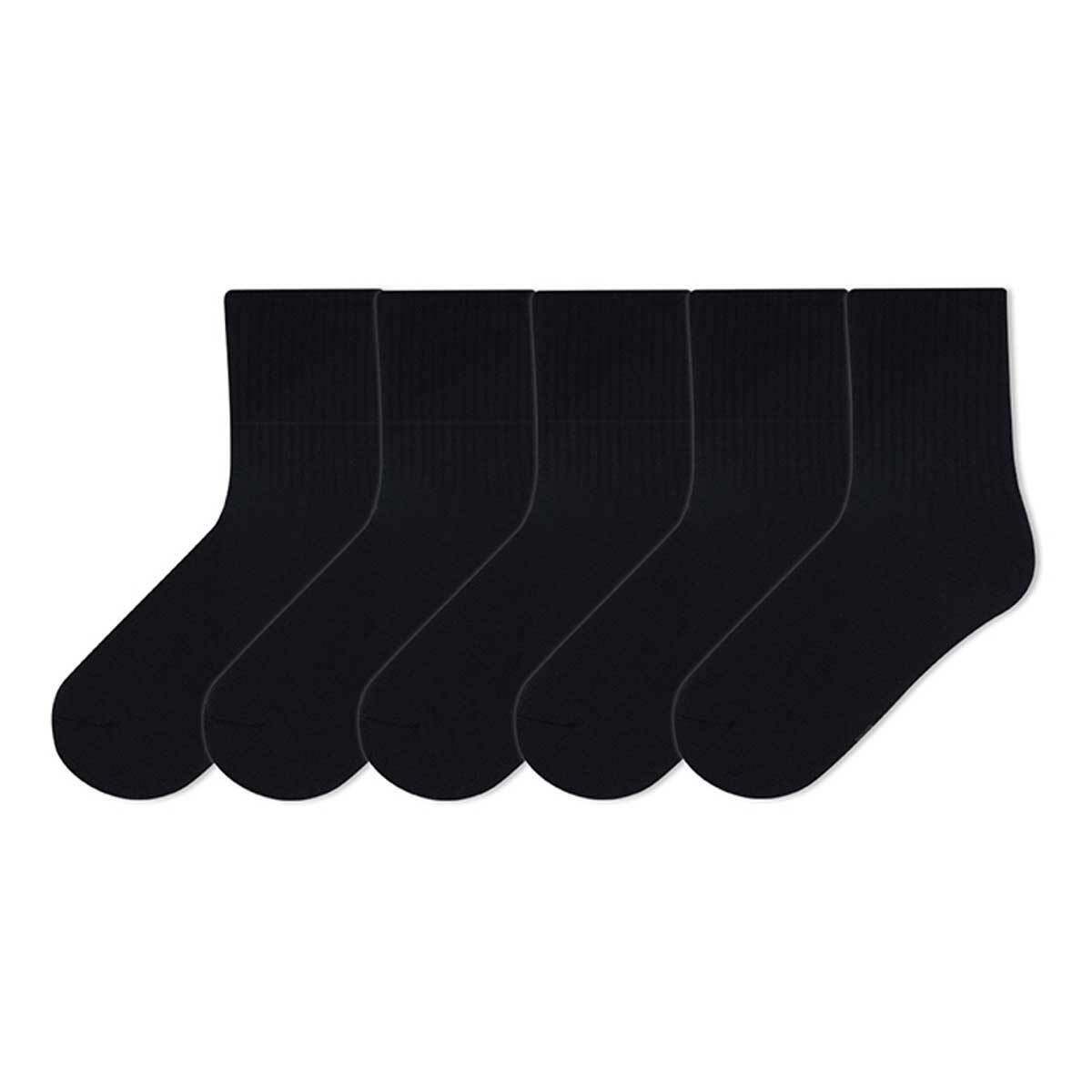 싹스탑 하프쿠션 스포츠 중목 양말 5PR 싹스탑 하프쿠션 스포츠 중목 양말 5PR